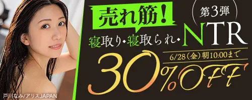 売れ筋！寝取り・寝取られ・NTR30％OFF第3弾