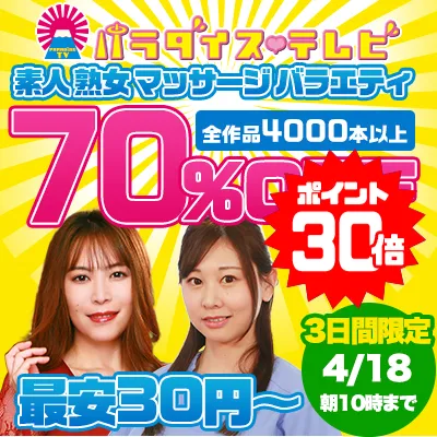パラダイステレビ☆70％OFFセール